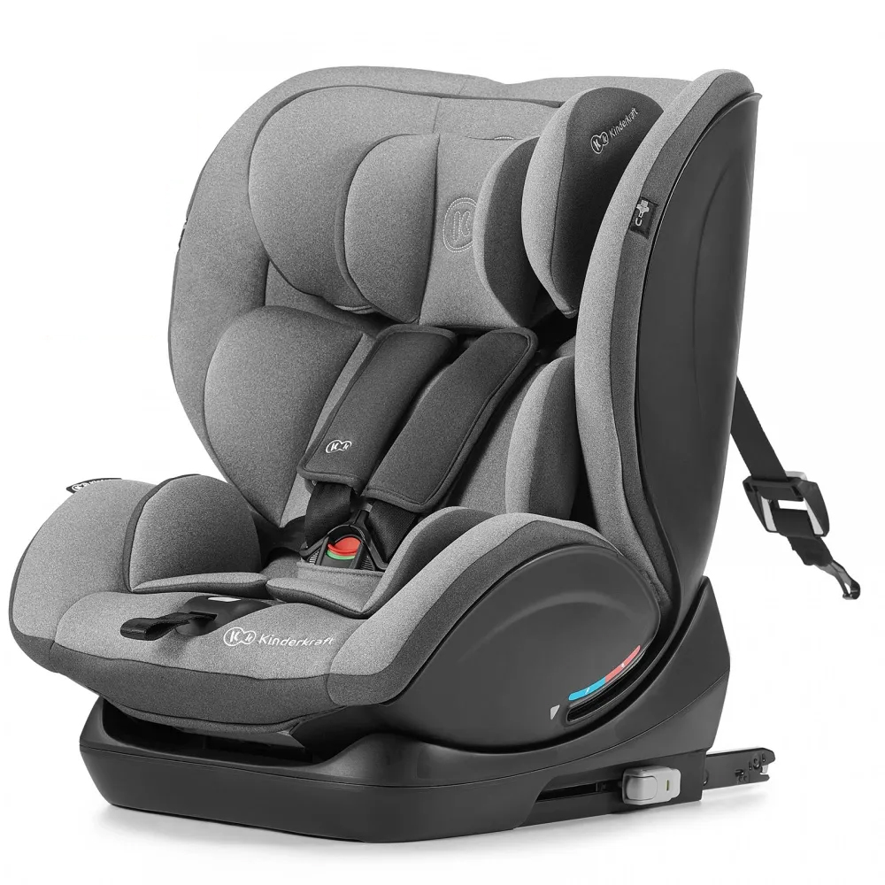 Kinderkraft MyWay Group 0 1 2 3 ISOFIX Car Seat Grey Baby