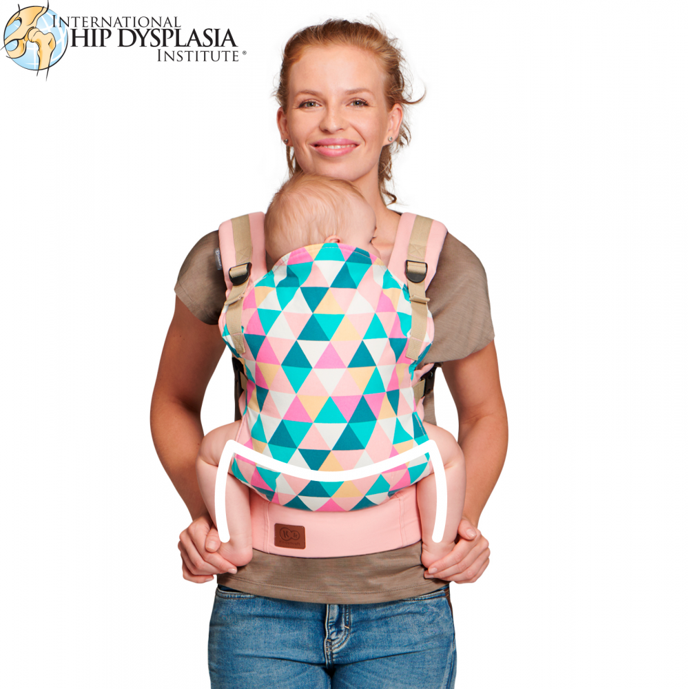 Kinderkraft Nino Baby Carrier - Pink Pink Unisex