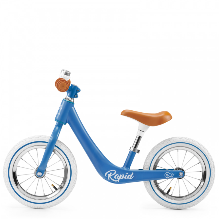 Kinderkraft Rapid Balance Bike Blue Sapphire Toddler Bike First