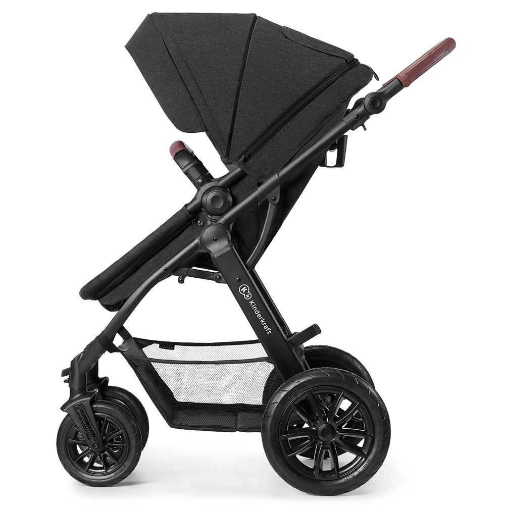 Kinderkraft 3-in-1 XMOOV 2020 Black - Baby Buggy