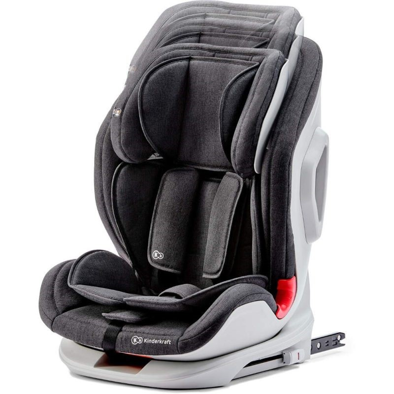 Kinderkraft Group 1/2/3 ISOFIX Car Seat Black ISOFIX Travel