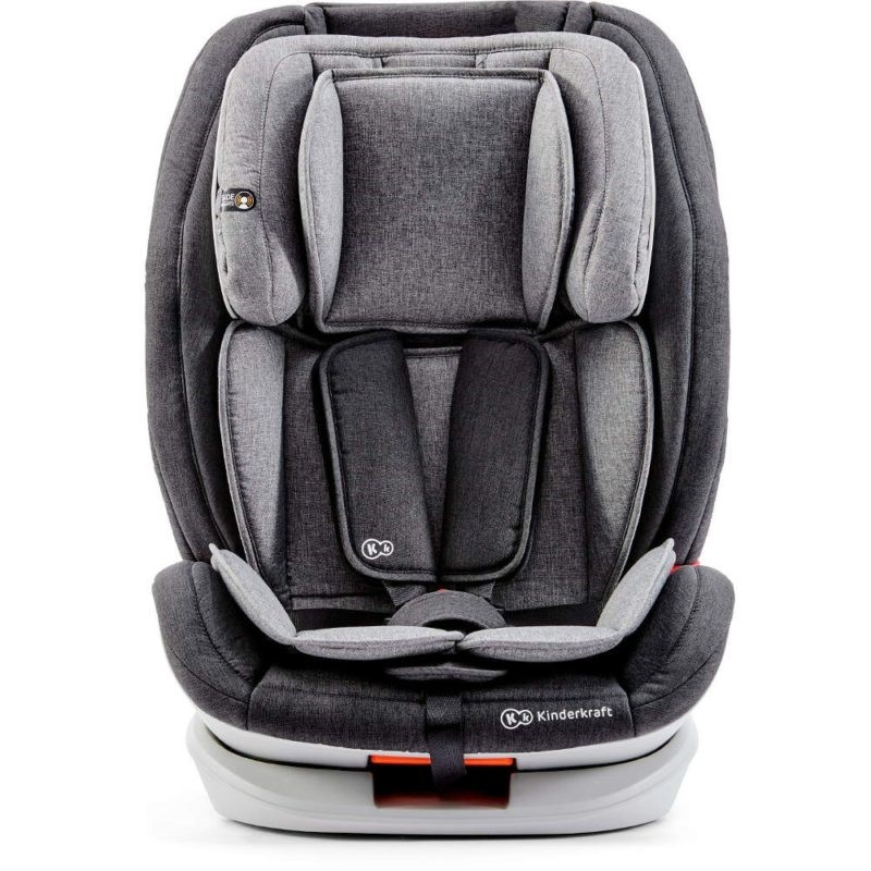Kinderkraft Oneto3 Group 1/2/3 ISOFIX Car Seat - Black/Grey - Image 2