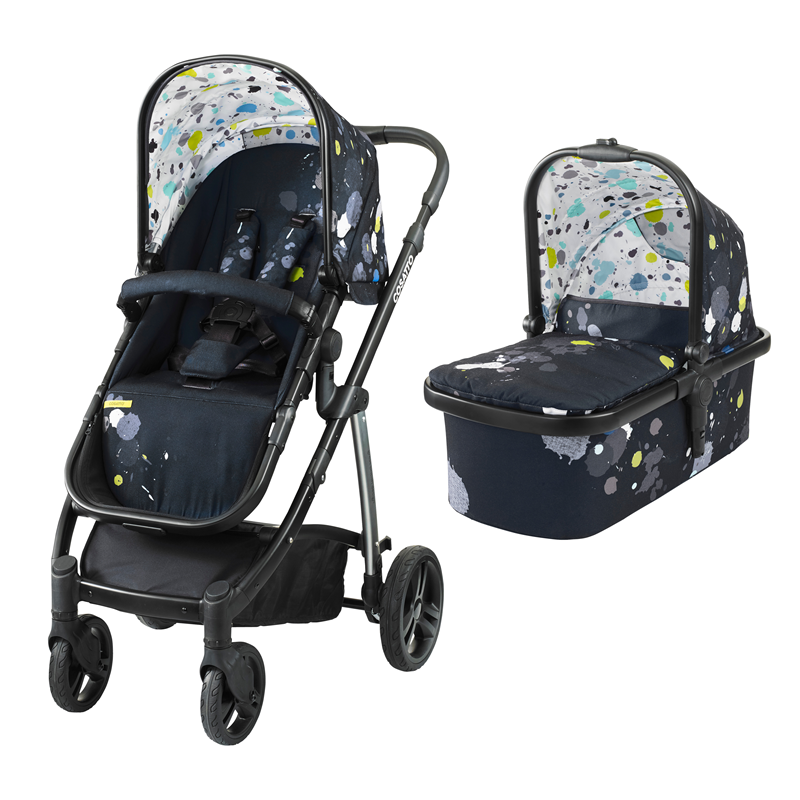 Cosatto Wow 2-in-1 Pram and Pushchair - Berlin Black Unisex