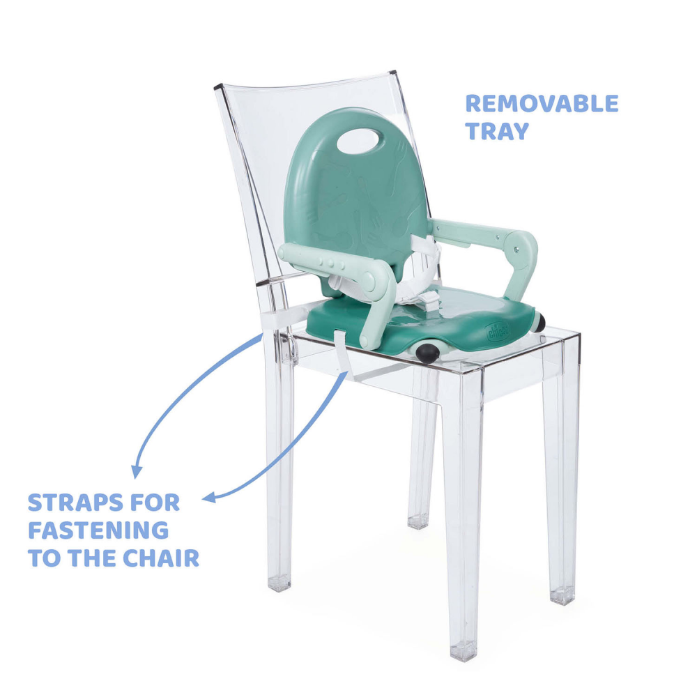 Chicco Pocket Snack Booster - Sage - Image 6