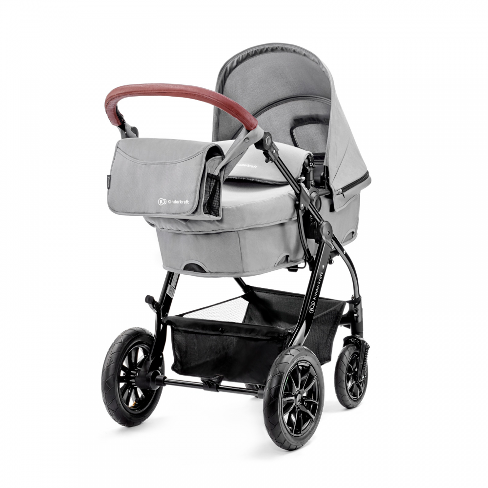 Poussette 3 en 1 Kinderkraft Moov Grey Melange