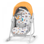 Kinderkraft Unimo 2020 5in1 Baby Bouncer - Forest Yellow