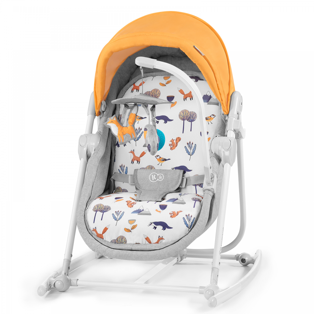 Kinderkraft Unimo 2020 5in1 Baby Bouncer - Forest Yellow Yellow Unisex