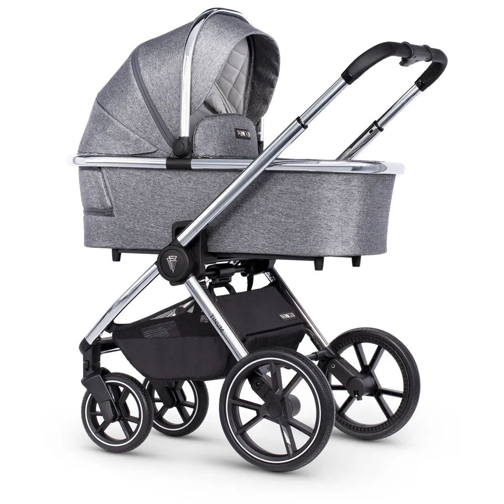 Venicci Tinum 2.0 2in1 Travel System- Rock Graphite- 8 Piece Bundle - Image 2