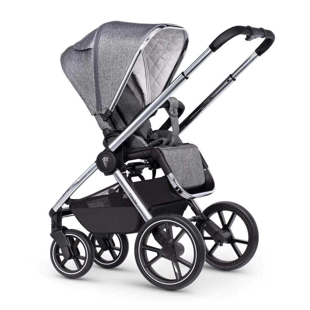 Venicci Tinum 2.0 2in1 Travel System- Rock Graphite- 8 Piece Bundle - Image 4