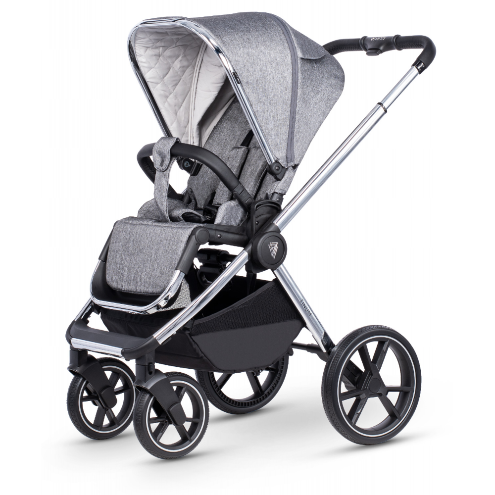 Venicci Tinum 2.0 2in1 Travel System- Rock Graphite- 8 Piece Bundle - Image 3