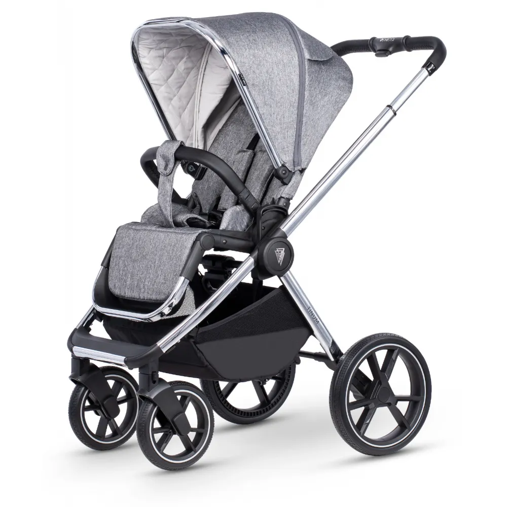 Venicci Tinum 2.0 2in1 Travel System- Rock Graphite- 8 Piece Bundle - Image 3