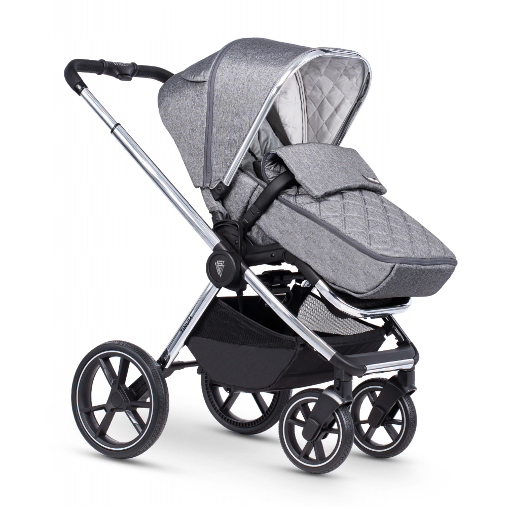 Venicci Tinum 2.0 2in1 Travel System- Rock Graphite- 8 Piece Bundle - Image 5