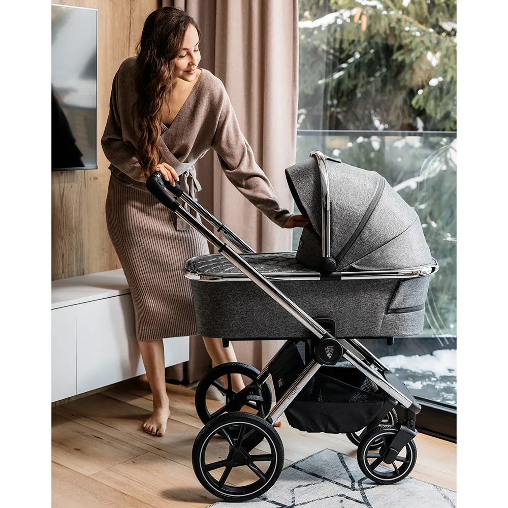 Venicci Tinum 2.0 2in1 Travel System- Rock Graphite- 8 Piece Bundle - Image 10