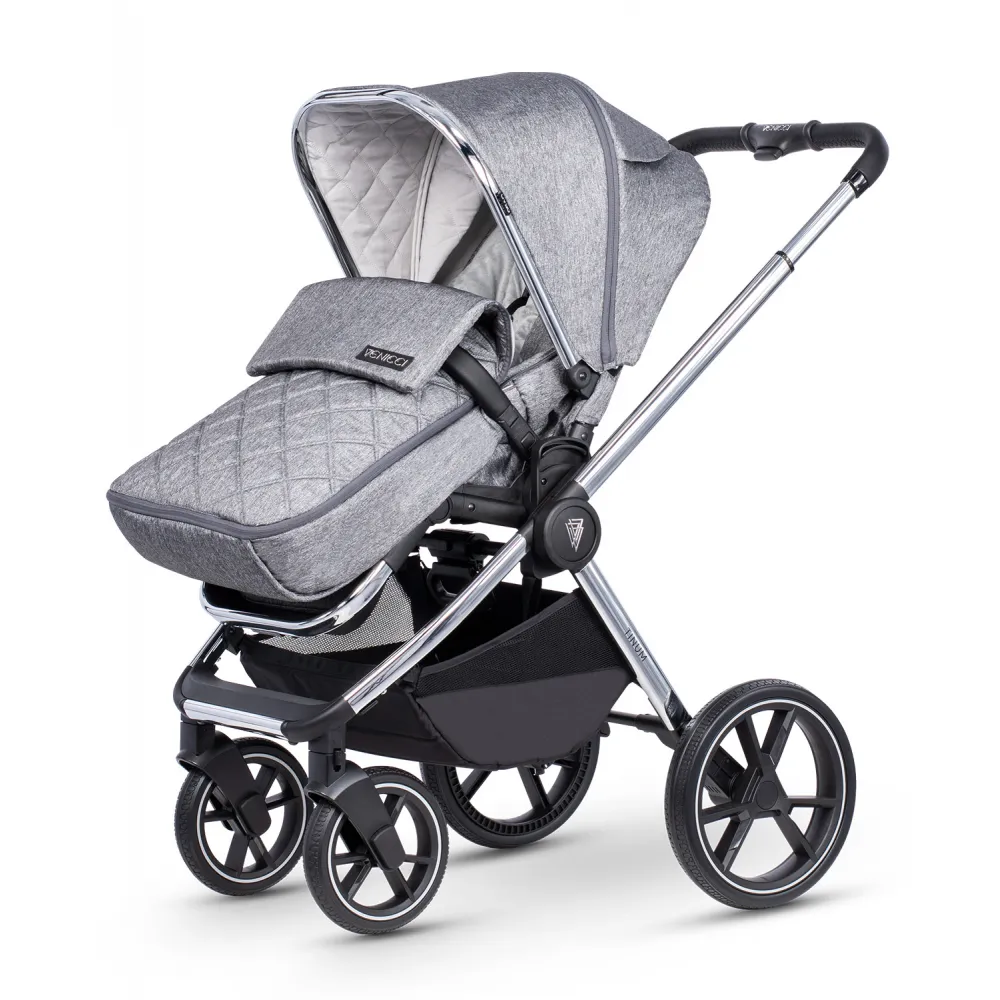 Venicci Tinum 2.0 2in1 Travel System- Rock Graphite- 8 Piece Bundle - Image 6