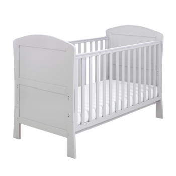 Babymore Aston Dropside Cot Bed - Grey