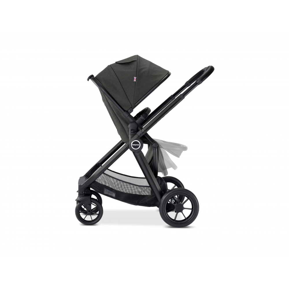 Babymore MeMore Pram & Pushchair 11 Piece - Black Espresso