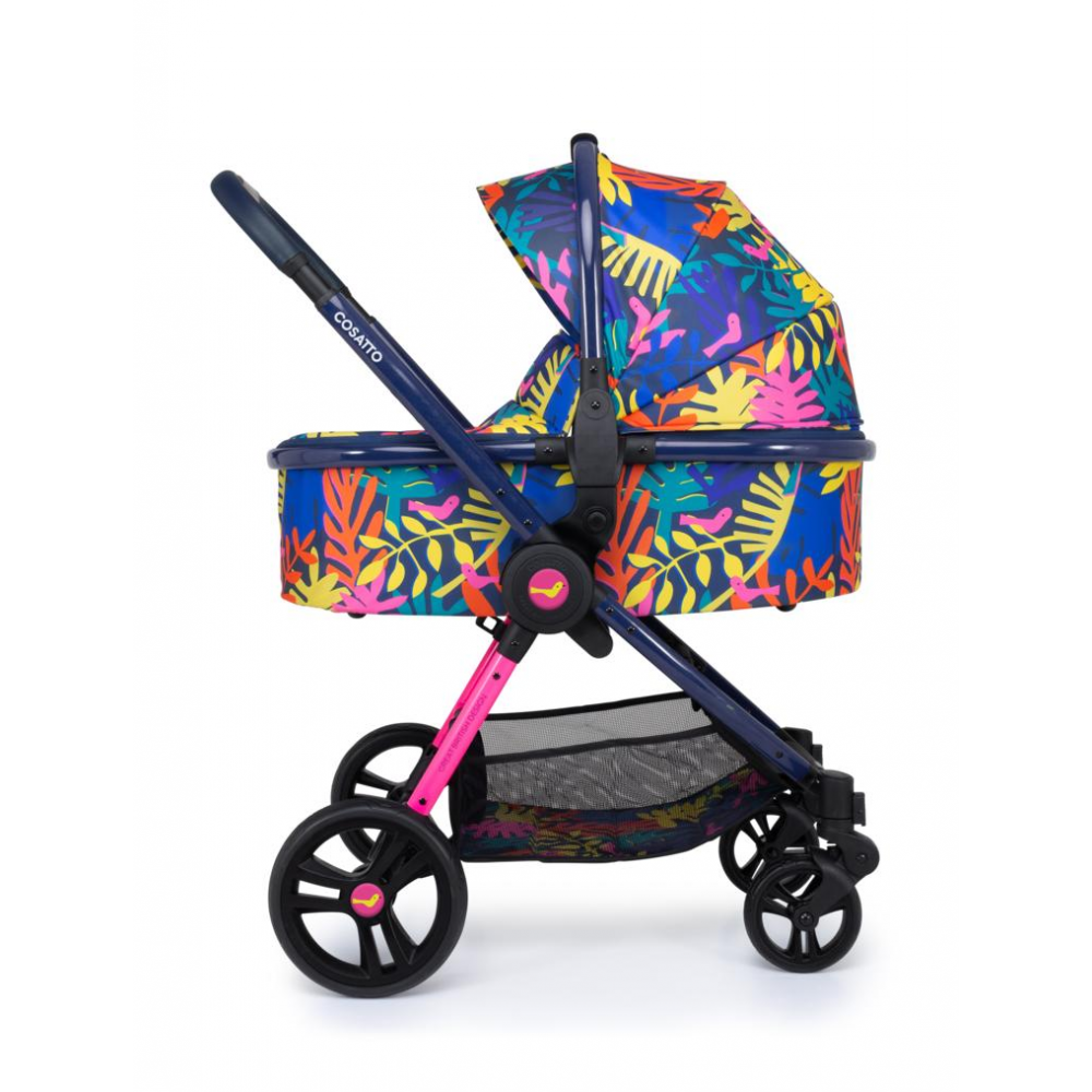 Cosatto Wowee Everything Travel System Bundle (Incl. i-Size 0+ Car Seat & Base) - Club Tropicana - Image 8