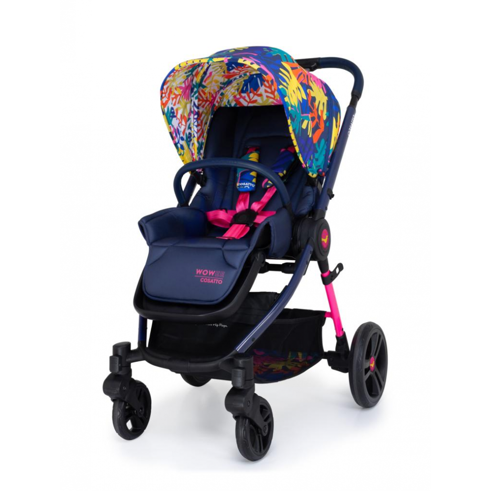 Cosatto Wowee Everything Travel System Bundle (Incl. i-Size 0+ Car Seat & Base) - Club Tropicana - Image 15
