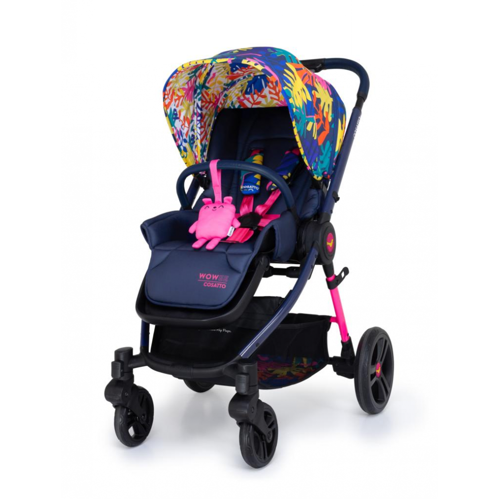 Cosatto Wowee Everything Travel System Bundle (Incl. i-Size 0+ Car Seat & Base) - Club Tropicana - Image 4