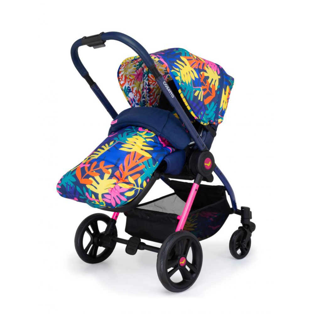 Cosatto Wowee Everything Travel System Bundle (Incl. i-Size 0+ Car Seat & Base) - Club Tropicana - Image 22