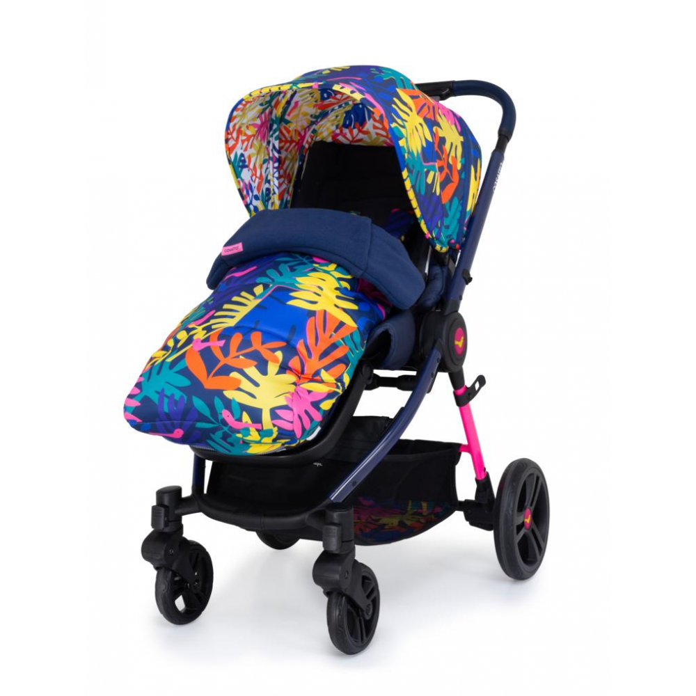 Cosatto Wowee Everything Travel System Bundle (Incl. i-Size 0+ Car Seat & Base) - Club Tropicana - Image 21