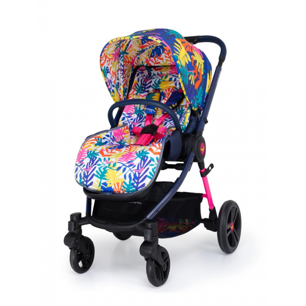 Cosatto Wowee Everything Travel System Bundle (Incl. i-Size 0+ Car Seat & Base) - Club Tropicana - Image 19