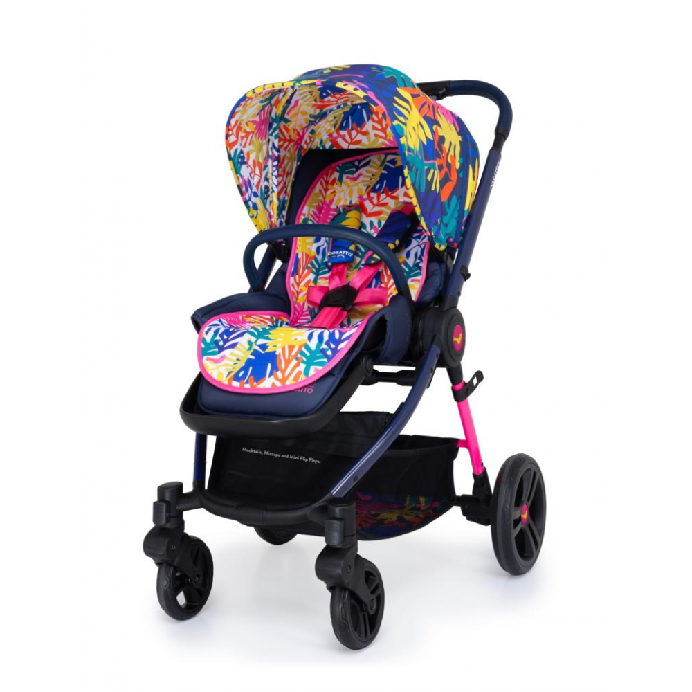 Cosatto Wowee Everything Travel System Bundle (Incl. i-Size 0+ Car Seat & Base) - Club Tropicana - Image 18