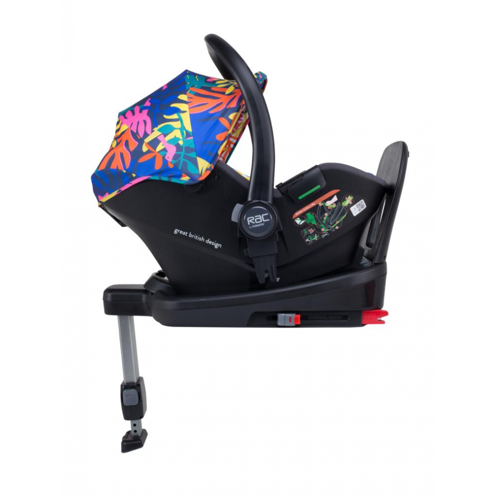 Cosatto Wowee Everything Travel System Bundle (Incl. i-Size 0+ Car Seat & Base) - Club Tropicana - Image 6