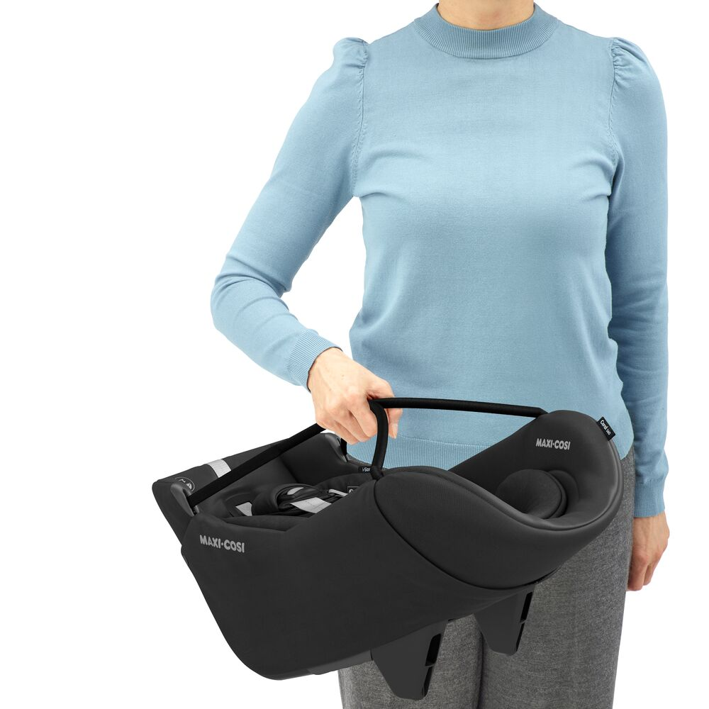 Maxi Cosi Coral 360 iSize Car Seat - Essential Black - Image 8
