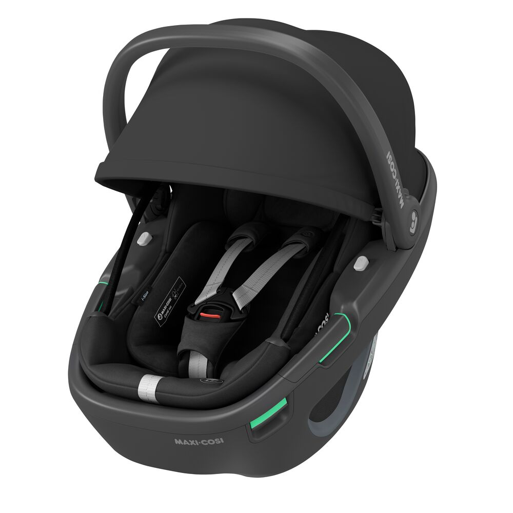 Maxi Cosi Coral 360 iSize Car Seat - Essential Black - Image 14