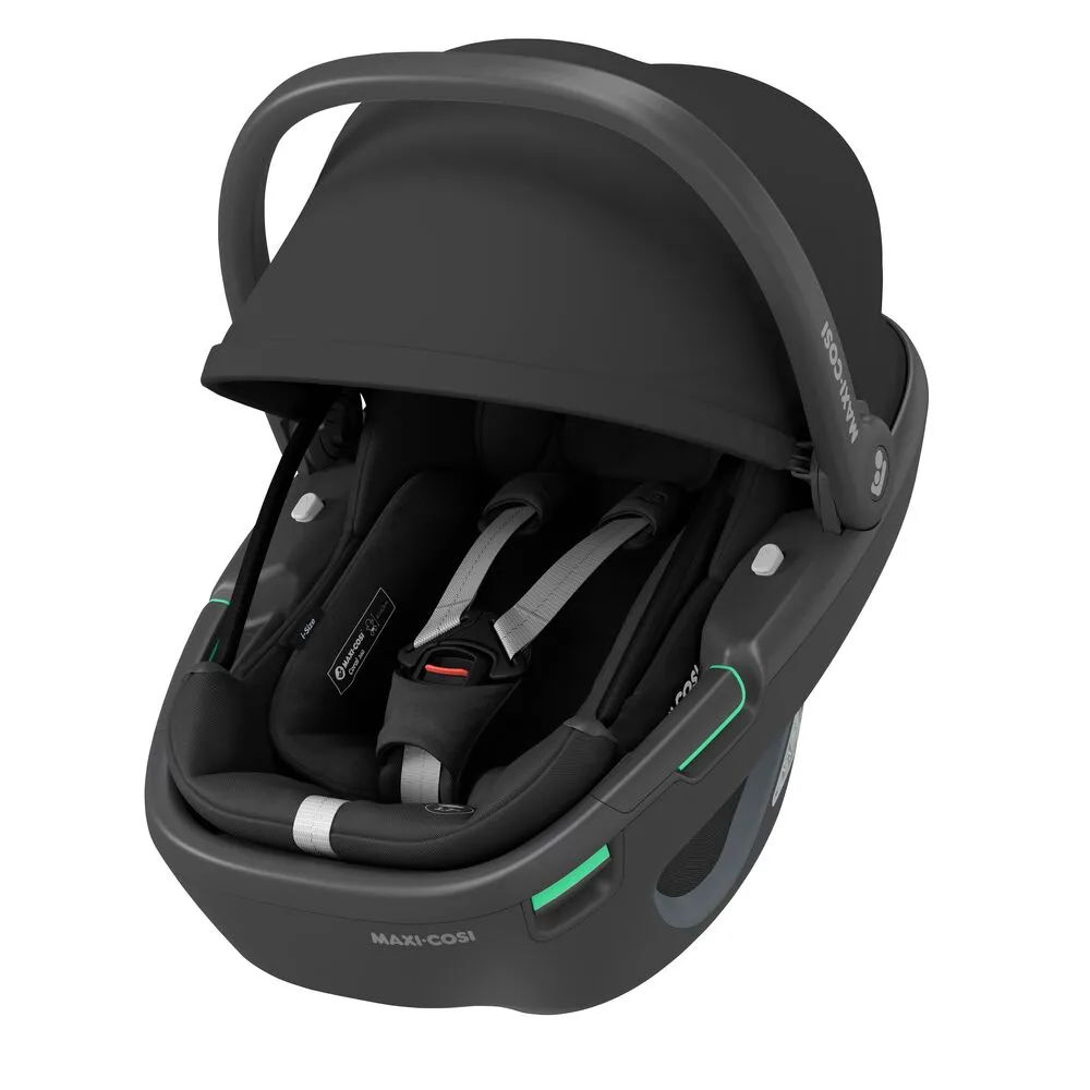 Maxi Cosi Coral 360 iSize Car Seat - Essential Black - Image 14