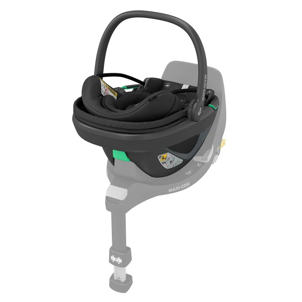 Maxi Cosi Coral 360 iSize Car Seat - Essential Black - Image 15