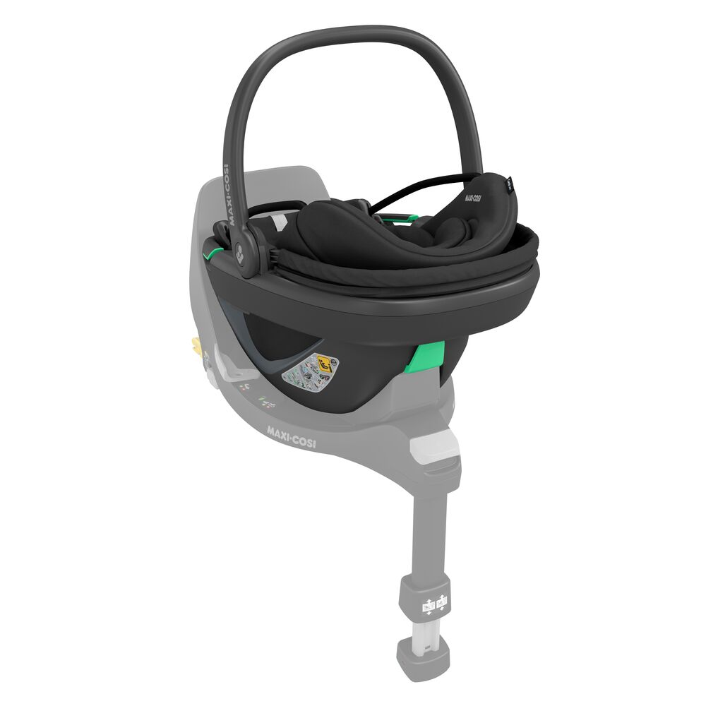 Maxi Cosi Coral 360 iSize Car Seat - Essential Black - Image 16