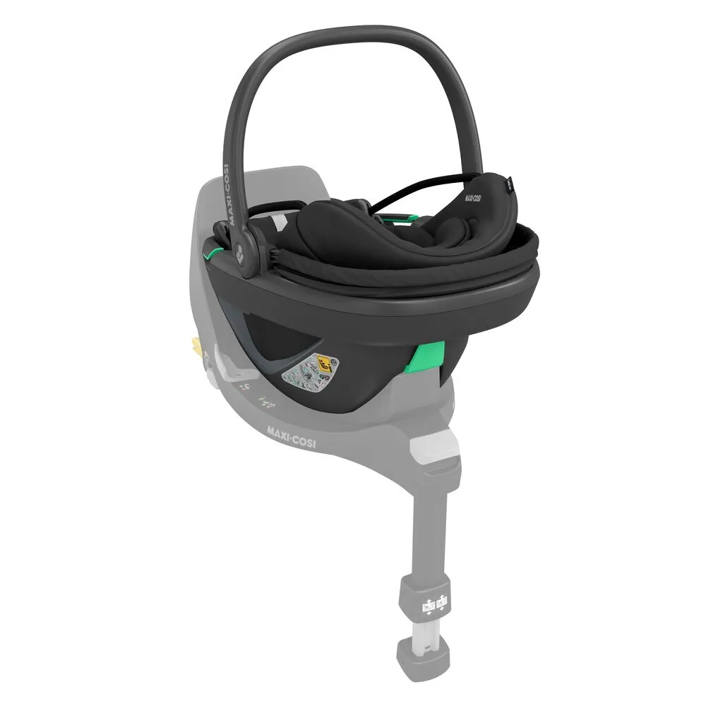 Maxi Cosi Coral 360 iSize Car Seat - Essential Black - Image 16