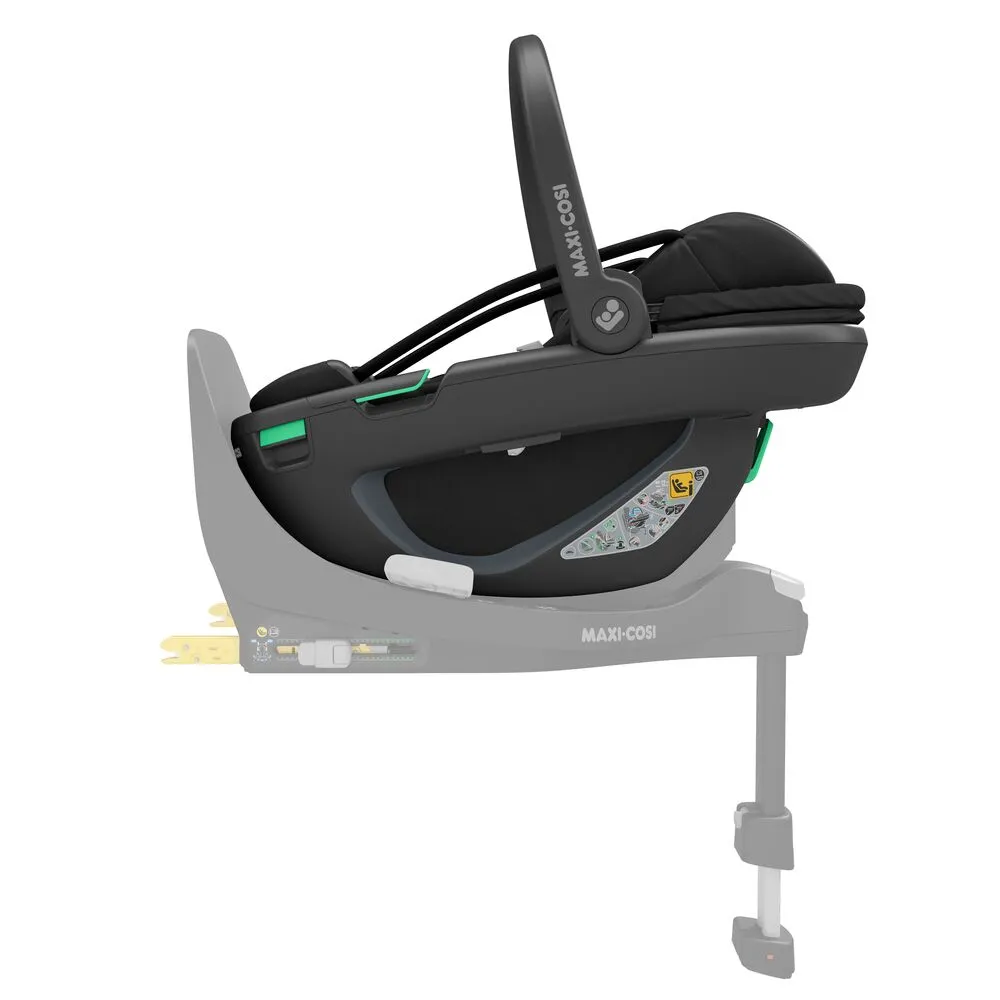 Maxi Cosi Coral 360 iSize Car Seat - Essential Black - Image 17