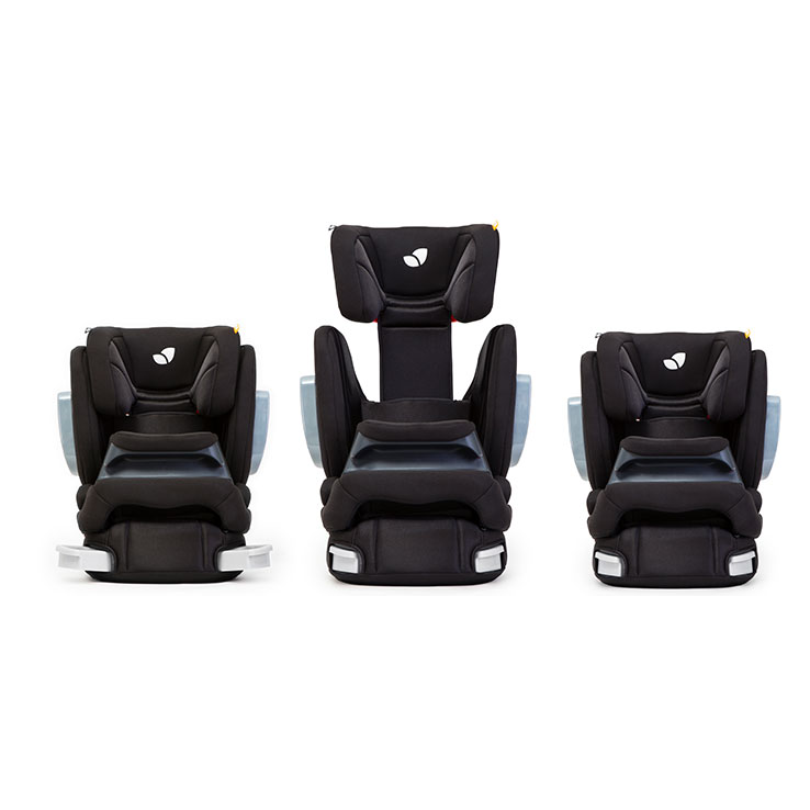 Joie Trillo Shield Group 1 2 3 Car Seat Cyberspace Travel Black White