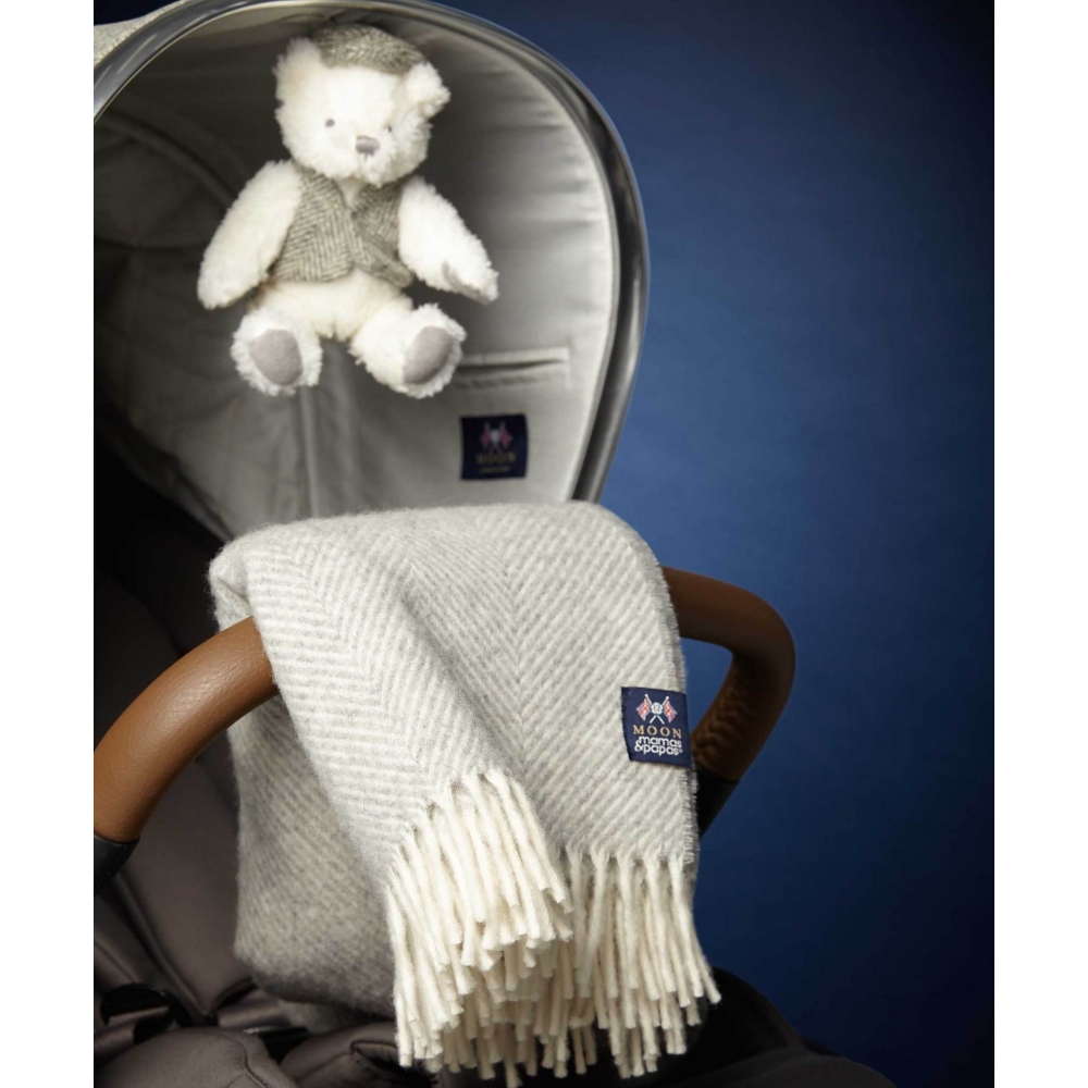 Mamas & Papas Ocarro 4 Piece Starter Travel System Bundle - Moon Grey Parquet - Image 13