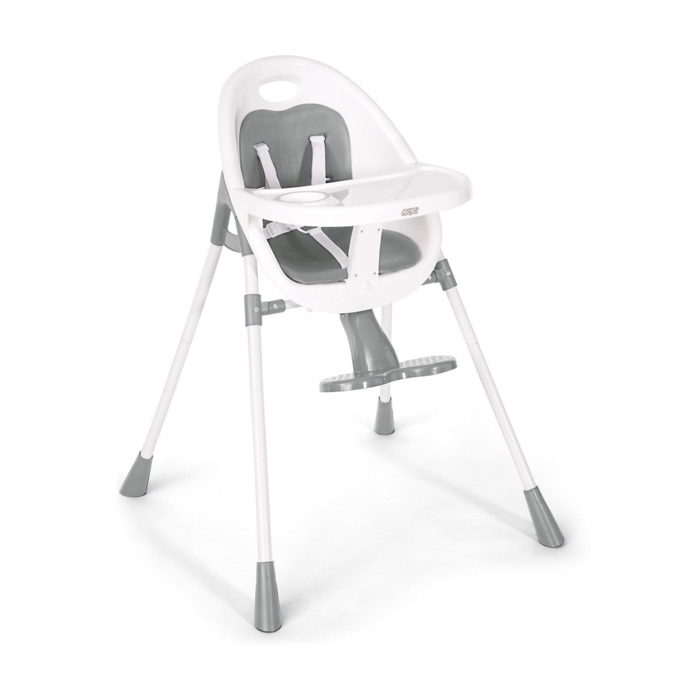 Bop Contemporary Highchair and Junior Seat - Grey