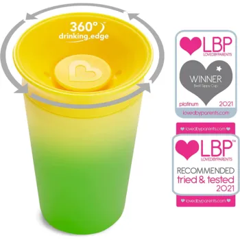 Munchkin Colour Change Miracle Cup - Yellow