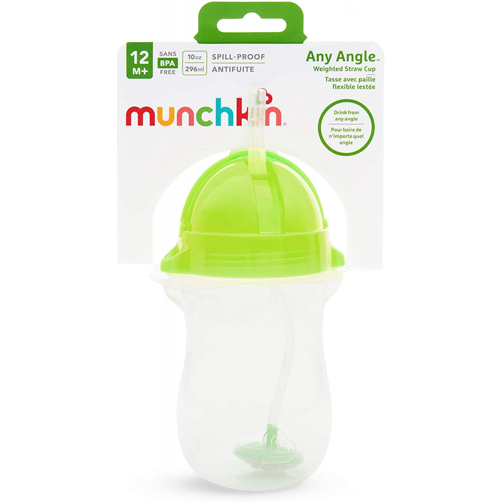 Munchkin 10oz Tip and Sip Cup - Green - Image 7
