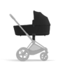 Cybex Priam Lux Carry Cot Side View On Chassis