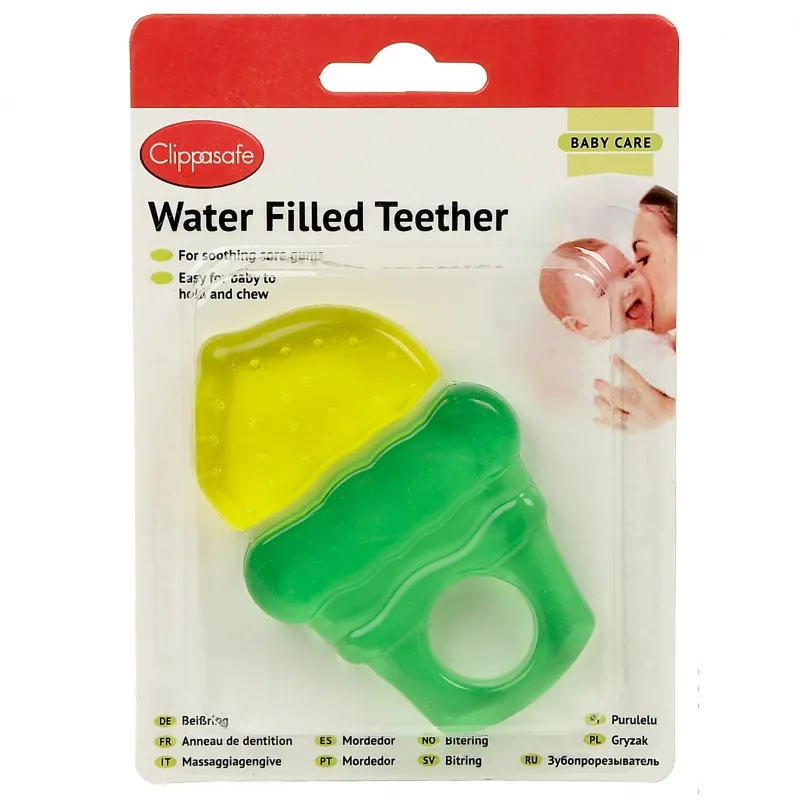 Water filled teether sales