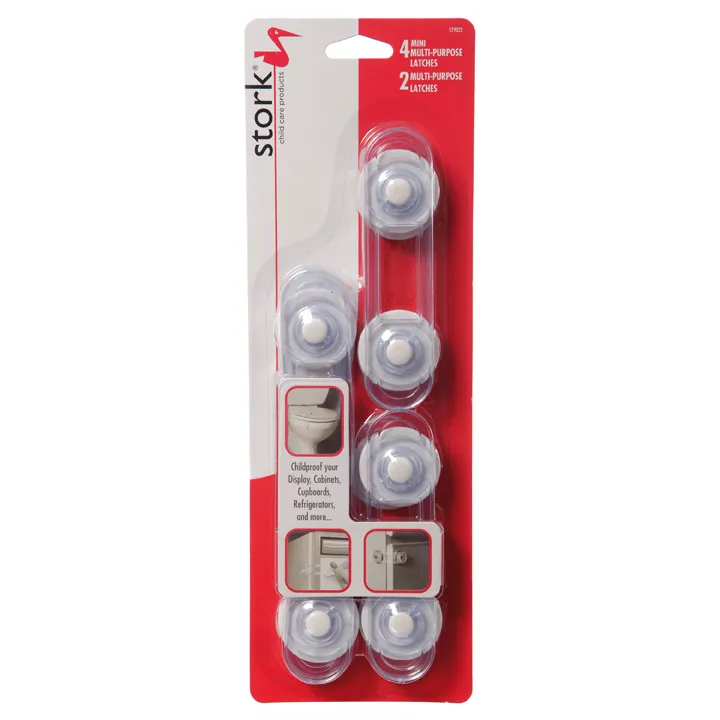 Stork 4 Mini Multi-Purpose and 2 Multi-Purpose Latches