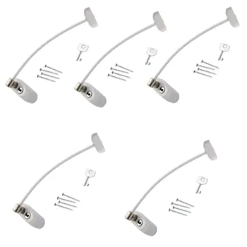 Max6mum Window & Door Safety Restrictor - White | Pack of 5