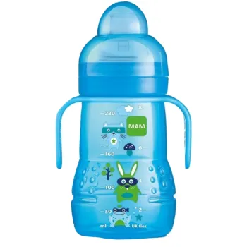 MAM Drinking Cup - Trainer 2in1 Cup - Blue