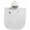 Red Castle Baby Poncho - White/Pink