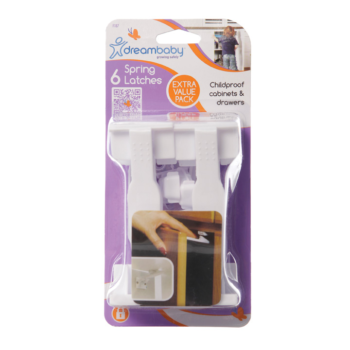 Dreambaby Spring Latches - Pack of 6