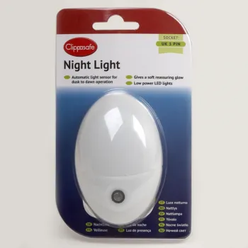 Night Light with Sensor - UK 3 Pin