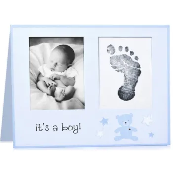 Lil Peach Birth Announcement - Blue