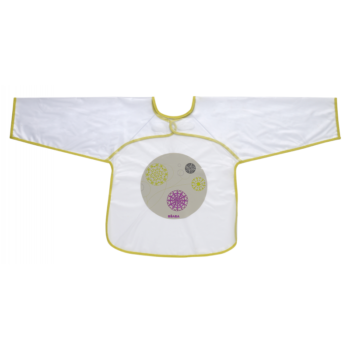 Beaba Crafty Long Sleeve Bib - Green